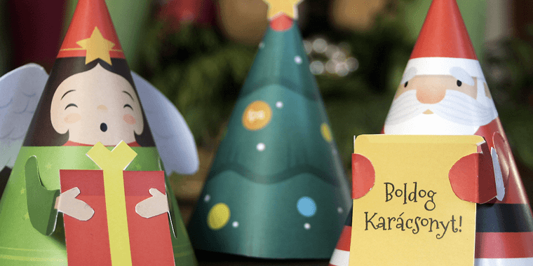 Free Paper Christmas Figures