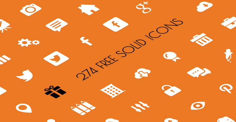 274 Vector Solid Icons for free