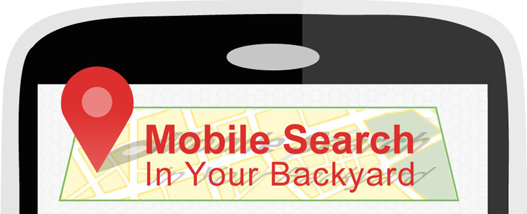Mobile Search In Your Backyard infografika