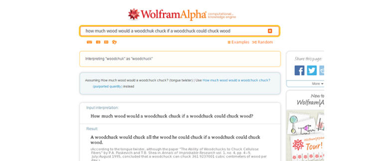 Wolfram Alpha tudásbázis